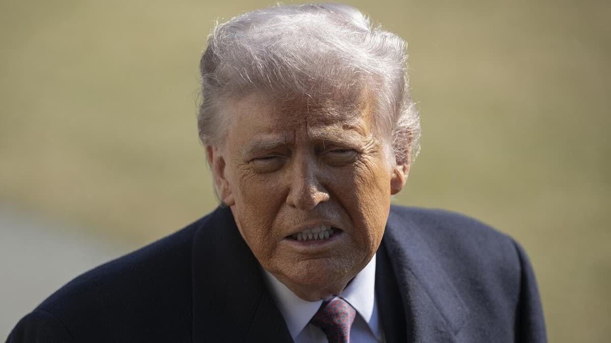 CBS News broadcast covering Trump's executive order banning federal use of Anthropic AI technology